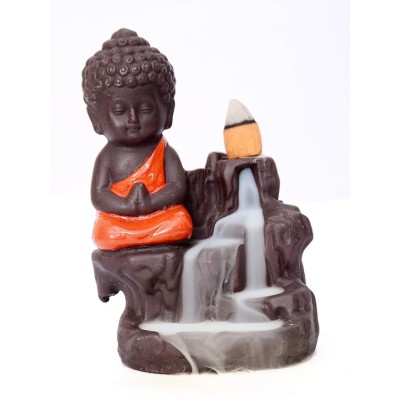 Buddha Backflow  Dhoop Smoke with 20 Piece Incense Cones