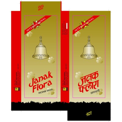 Janak Agarbatti Fresh Active Incense Sticks Pack of 6