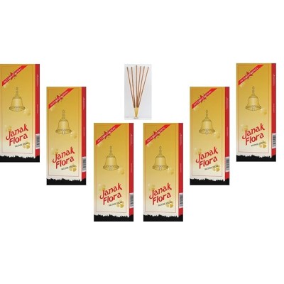 Janak Agarbatti Fresh Active Incense Sticks Pack of 6