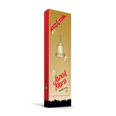 Janak Agarbatti Fresh Active Incense Sticks Pack of 6