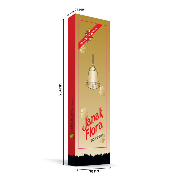 Janak Agarbatti Fresh Active Incense Sticks Pack of 6