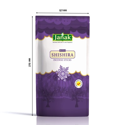 JANAK Varsha & Grishma Incense Sticks – 200g Each – Combo Pack of 2 – Premium Natural Agarbatti