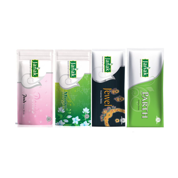 Janak Agarbatti Fresh active Combo Pack of 4 with Long Lasting Fragrance
