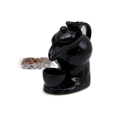 Janak Tea Kettle Smoke Fountain at Home Backflow Decorative Showpiece  with 20 Piece Incense Cones