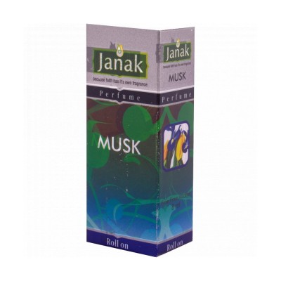 Janak Musk Roll-on Perfume – Long Lasting Attar | Alcohol-Free | 8ml