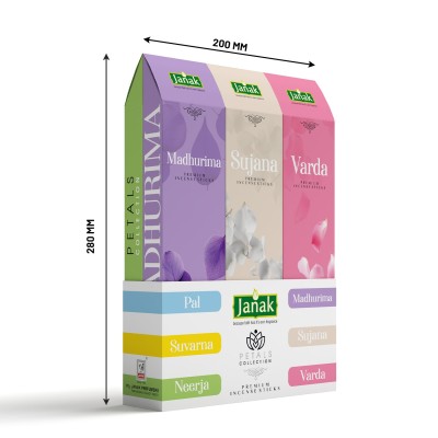Janak Petals-Pal Incense Sticks – Soothing Aroma for Meditation, Prayer & Relaxation