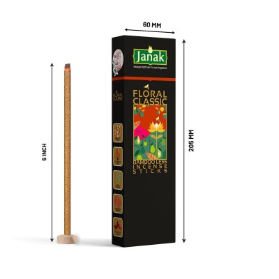 SUPER COMBO – 6 in 1 Bambooless Dhoop Sticks – Herbal Fragrances for Puja, Meditation & Home