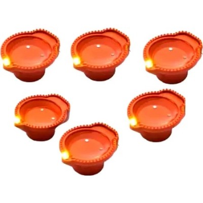 Water Sensor Diya for Home Decoration -12 Pcs