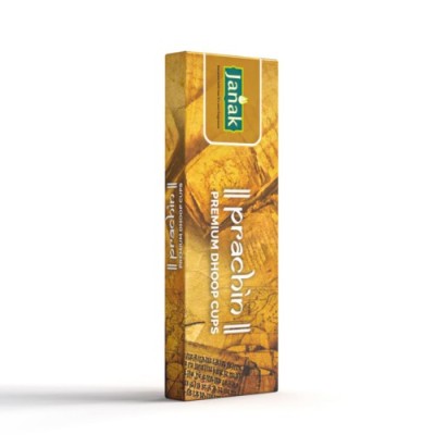 Janak Prachin Dhoop  100gm Powder & 10 Dhoop Cup Combo