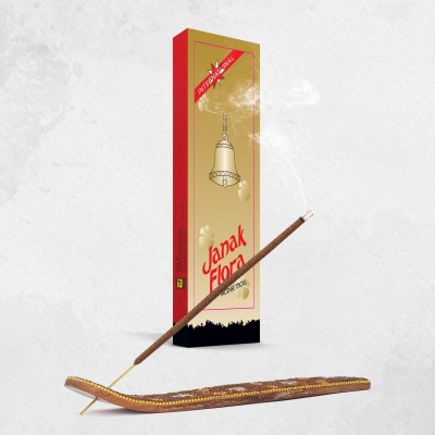 Janak Premium Incense Sticks Collection, Natural Agarbatti Assorted Pack with Long Lasting Fragrance