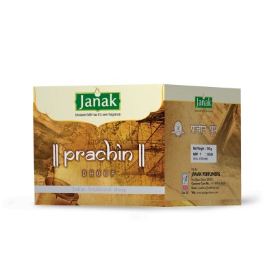 Janak Prachin Dhoop (100g) - Traditional Natural Herbal & Spice Dhoop