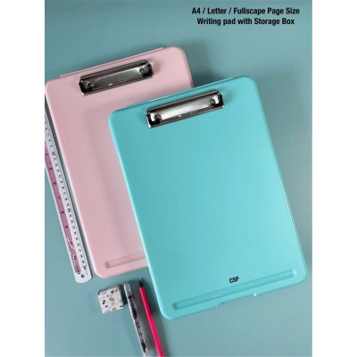 A4 SIZE CLIPBOARD: Perfectly sized to hold standard A4 sheets
