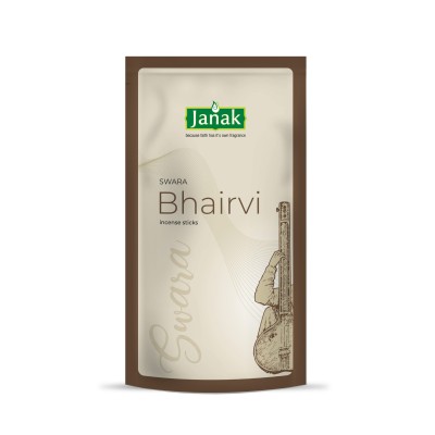 Janak Perfume Swara Bhairvi Incense Sticks – 120g | Premium Agarbatti with Rich Natural Fragrance