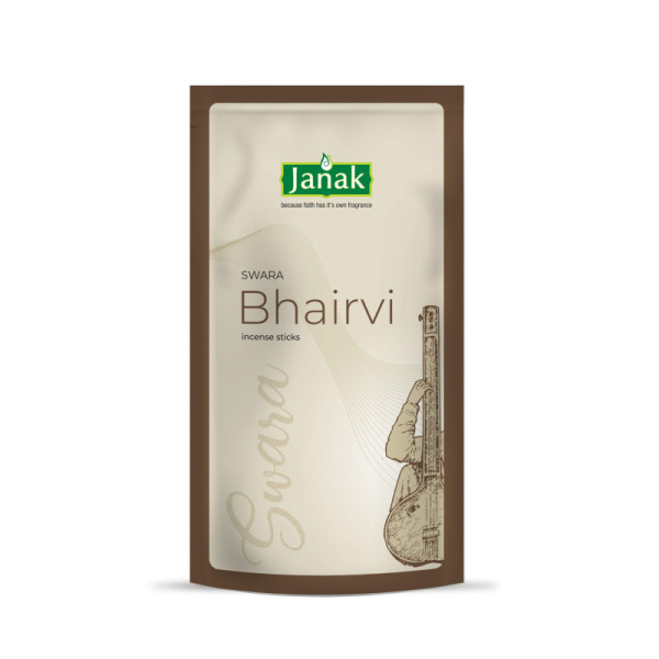 Janak Perfume Swara Bhairvi Incense Sticks – 120g | Premium Agarbatti with Rich Natural Fragrance